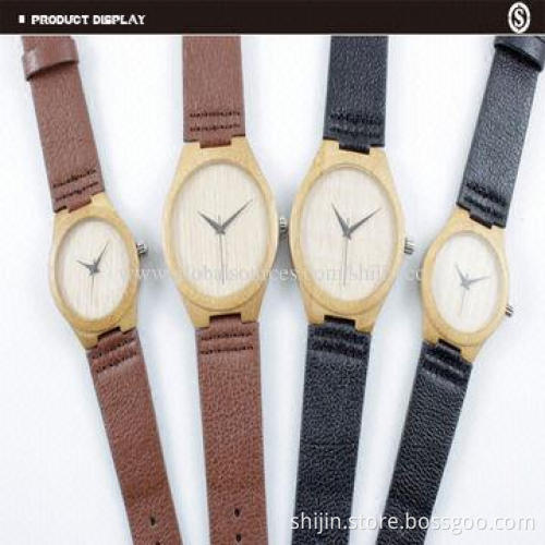 Cheap bamboo wooden watch for lovers 2014